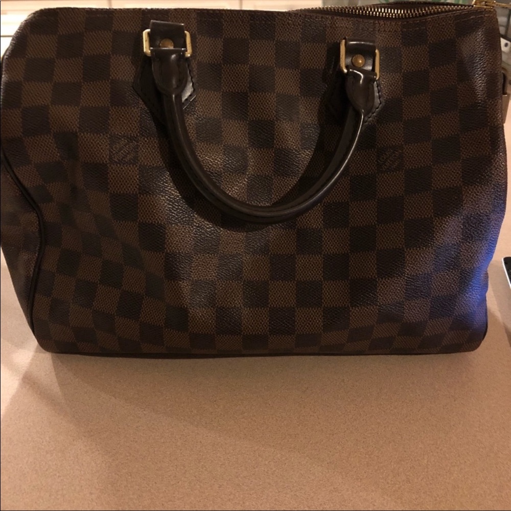 Louis Vuitton Speedy 30 Damier Ebene